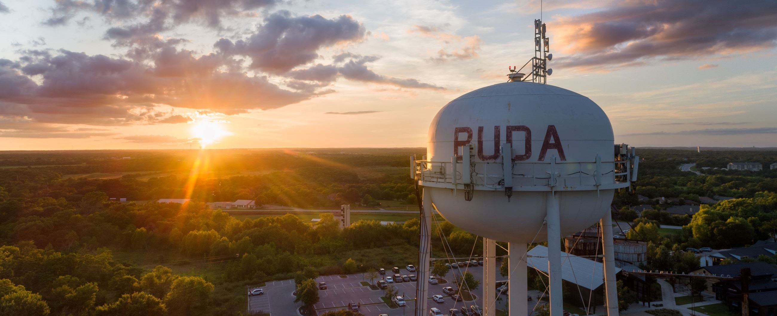 Buda, TX cityscape