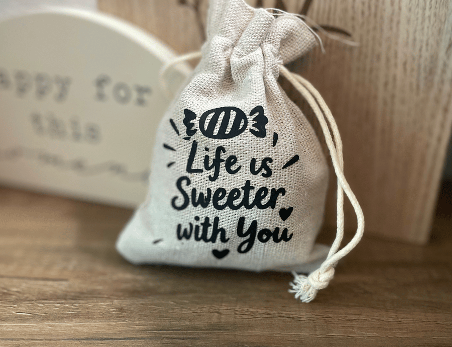 LIFE IS SWEETER WITH YOU 